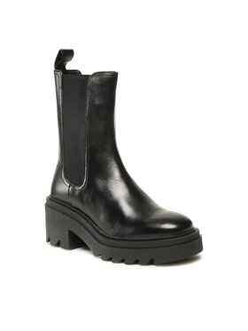 GINO ROSSI Īsie zābaki Gino Rossi RST-CIRCLE-02 Melns