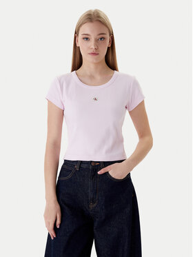 Calvin Klein Jeans Calvin Klein Jeans Camiseta LV047C200G Rosa Slim Fit