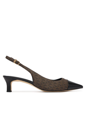 MICHAEL Michael Kors Туфлі MICHAEL Michael Kors Amara Toe Cap Sling 40S6AMMP1B Коричневий