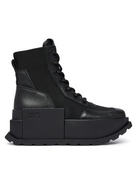United Nude Bakancs United Nude Roko Combat 1104501165 Fekete