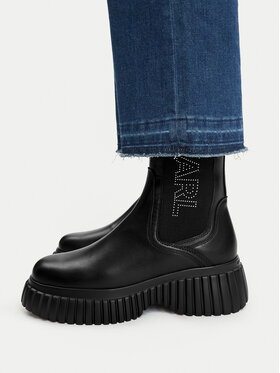 KARL LAGERFELD Stivaletti KARL LAGERFELD Kreeper Wedge KL44460 Nero