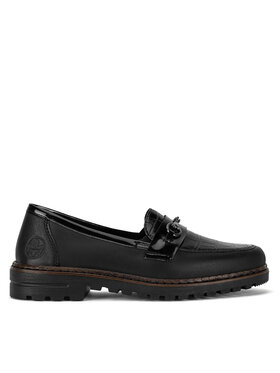 Rieker Loafersy Rieker 54862-01 Černá