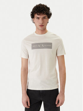 Armani Exchange Armani Exchange Футболка XM002472 AF10356 U1074 Écru Slim Fit