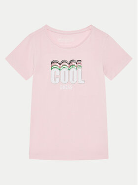 Guess Guess T-shirt K5RI17 K6YW4 Rosa Regular Fit