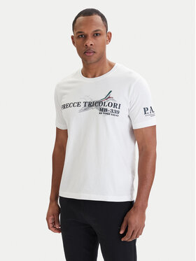 Aeronautica Militare Aeronautica Militare Camiseta 261TS2541UJ00727 Blanco Regular Fit
