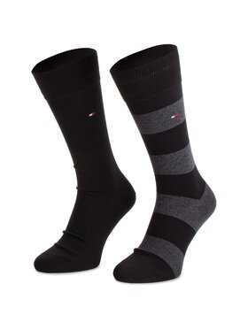 Tommy Hilfiger Κάλτσες μακριές Tommy Hilfiger 342021001 Μαύρο