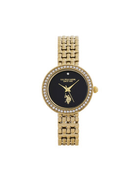 U.S. Polo Assn. Pulkstenis U.S. Polo Assn. Harmony USP8433BK Zelta