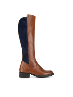 Rieker Kozačky Rieker Z9591-23 Hnědá