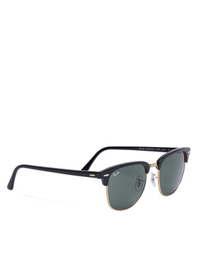 Ray-Ban Сонцезахисні окуляри Ray-Ban Clubmaster 0RB3016 W0365 Чорний