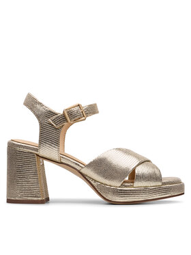 Clarks Sandále Clarks Ritzy75 Rae 26181303 Zlatá