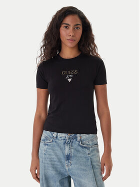 Guess Jeans Guess Jeans Футболка 180328 Чорний Classic Fit