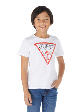Guess Guess Футболка L73I55 K8HM0 Білий Regular Fit