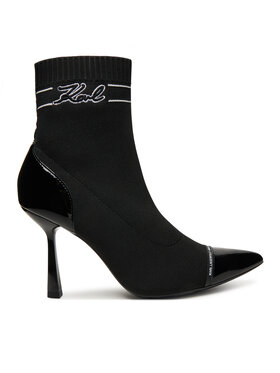 KARL LAGERFELD Īsie zābaki KARL LAGERFELD Pandara KL31357 Melns