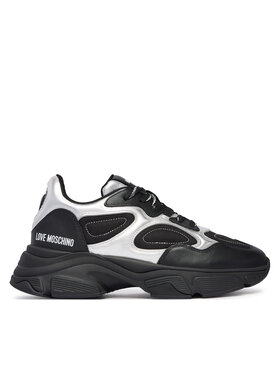 LOVE MOSCHINO Sneakersy LOVE MOSCHINO JA15556G0PINR00A Čierna