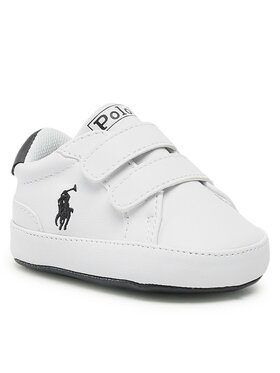 Polo Ralph Lauren Sneakersy Polo Ralph Lauren Heritage Court Ii Ez Layette RL100731 Biela