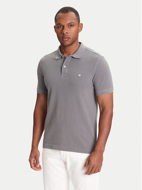 United Colors Of Benetton United Colors Of Benetton Поло 3089J3179 Сірий Regular Fit