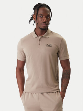 EA7 Emporio Armani EA7 Emporio Armani Polo 8NPF14 PJVQZ U6167 Beis Regular Fit