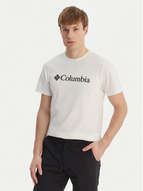 Columbia Columbia Camiseta Basic Logo™ 2155001 Blanco Regular Fit
