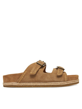 Polo Ralph Lauren Šľapky Polo Ralph Lauren Turbach 803916776003 Hnedá