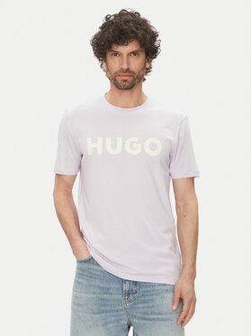 HUGO HUGO Футболка Dulivio 50467556 Фіолетовий Regular Fit