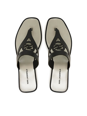 KARL LAGERFELD В'єтнамки KARL LAGERFELD Skoot II KL80407 Чорний