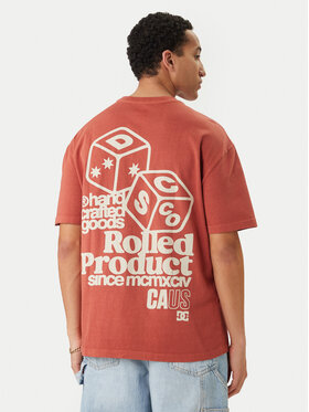 DC Shoes DC Shoes Camiseta High Rollin EDYZT04367 Naranja Regular Fit