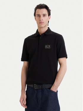 Armani Exchange Armani Exchange Polo XM002231 AF10366 UC001 Negro Regular Fit