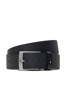 Tommy Hilfiger Pánský pásek Tommy Hilfiger AM0AM13015 Modrá
