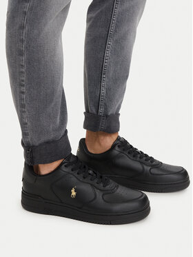 Polo Ralph Lauren Сникърси Polo Ralph Lauren Masters Crt Sk Ltl 809952270001 Черен