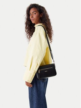 DKNY Ročna torba DKNY Bryant Ave Md Flap C R42E3E21 Črna