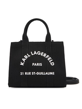 KARL LAGERFELD Kabelka KARL LAGERFELD A3W50118 Černá