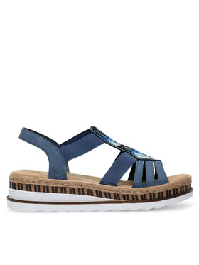 Rieker Sandale Rieker V7909-12 Bleumarin