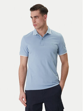 BOSS BOSS Polo Passertip 50507699 Celeste Slim Fit