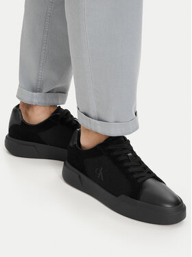 Calvin Klein Sneakers Calvin Klein Chunky Cupsole Laceup Cv Mix HM0HM02238 Schwarz