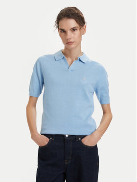 Beverly Hills Polo Club Beverly Hills Polo Club Polo P-SS26W-M550273 Azul claro Regular Fit