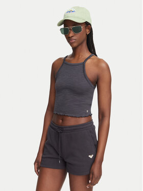 Roxy Roxy Топ As I Am ERJKT04278 Темно-сірий Slim Fit