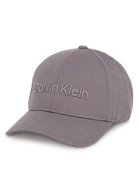 Calvin Klein Šiltovka Calvin Klein Embroidery Bb Cap K50K505737 Sivá