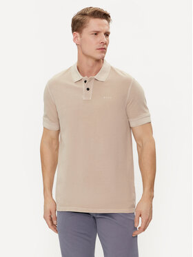 BOSS Boss Поло Prime 50507813 Бежевий Regular Fit