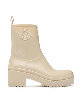 MICHAEL Michael Kors Členková obuv MICHAEL Michael Kors Karis Rainboot 40F3KSMB5Q Écru