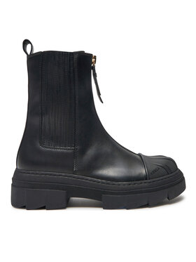 Furla Jātnieku stila puszābaki Furla Gum YG95FGU BX3506 O6000 Melns