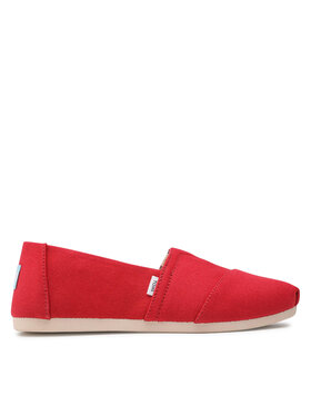 Toms Tenisky Toms Alpargata 10017743 Červená