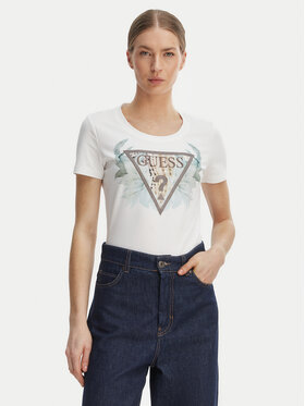 Guess Guess Camiseta W6GI12 K3027 Blanco Regular Fit