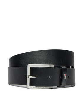 Tommy Hilfiger Pánsky opasok Tommy Hilfiger Oliver Adj 3.5 AM0AM13020 Čierna