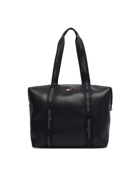 Tommy Jeans Kabelka Tommy Jeans Tjw Daily Elevated Tote AW0AW19046 Černá