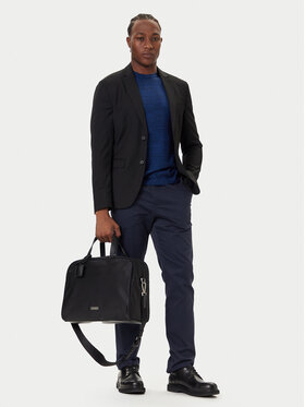 Calvin Klein Чанта за лаптоп Calvin Klein Sleek Large Commuter LV04D3144G Черен