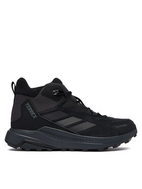 adidas Bakancs adidas Terrex Anylander Leather Mid Climaproof Hiking Shoes KH8875 Fekete