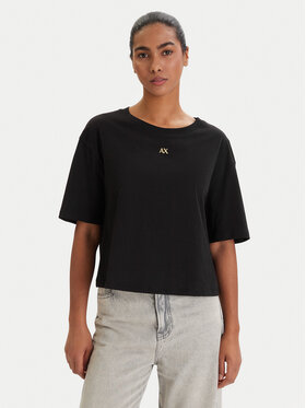 Armani Exchange Armani Exchange Футболка XW001836 AF10356 UC001 Чорний Regular Fit