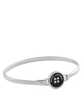 Marc Jacobs Rokassprādze Marc Jacobs The Button Hinge Bracelet 2R4JBR001J34 Sudraba