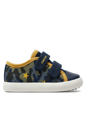 Geox Sneakers aus Stoff Geox B Gisli Boy B451NB 000AW CF42Q M Dunkelblau