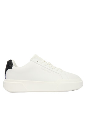Calvin Klein Sneakers Calvin Klein Chunky Cupsole Laceup Lth Bt Aop YW0YW02036 Weiß